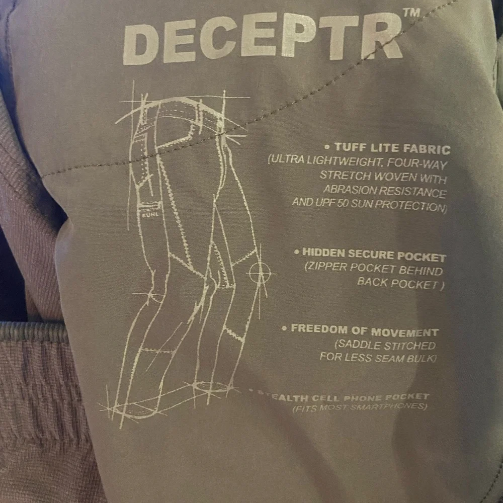 Men's Kuhl Deceptr Pants in Carbon/Dark Grey - Picture 3 of 14